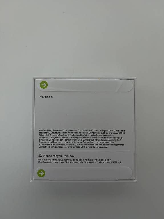 Cuffie: Apple Airpods 4 Gen. – Nuovo e nell'imballaggio originale da Pregassona venduto da manueldepaola 1
