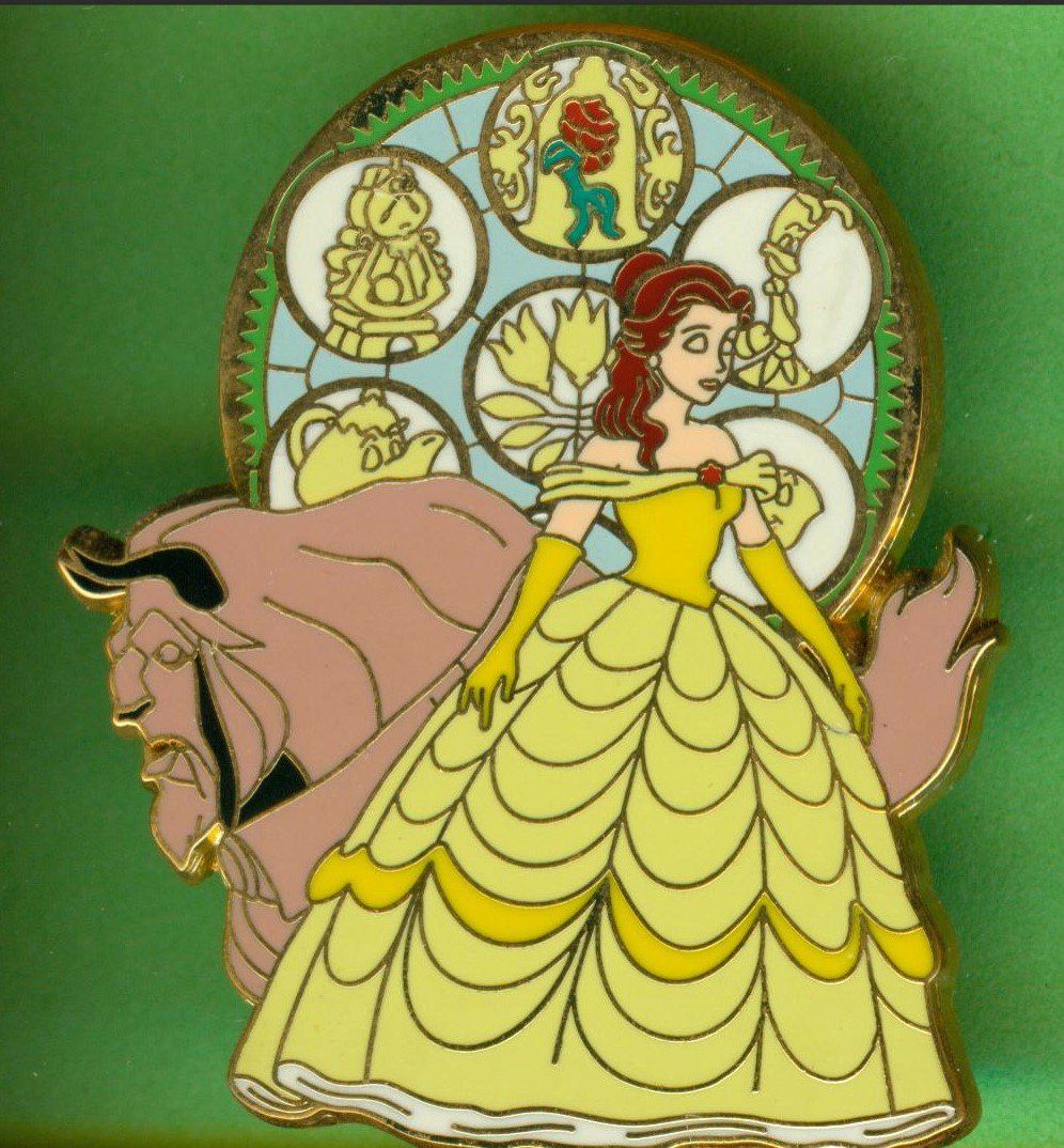 Disney Placchette & Badge: DISNEY  PrinZessin  BELLE – Usato da Winterthur venduto da Sammleroase