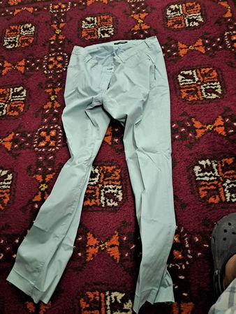 Damen Hose hellblau Grösse M bzw 46 gebrauchter Zustand