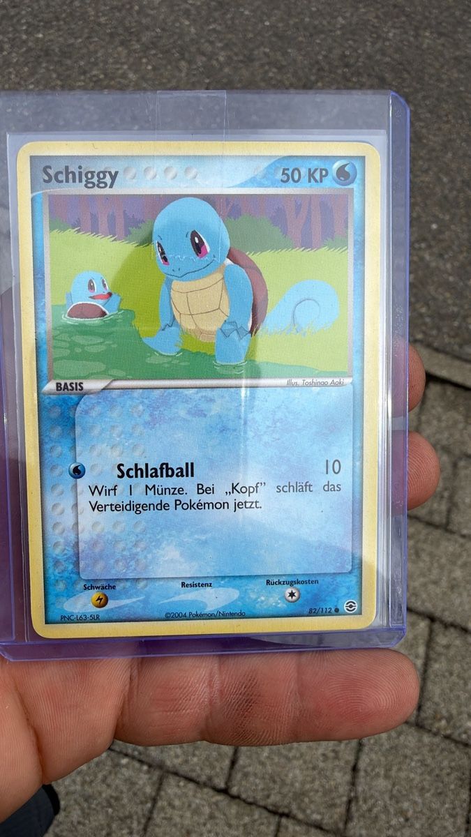 Pokémon Sammelbilder & Trading cards: Carta Pokémon Squirtle 2004 – Neu (gemäss Beschreibung) aus Gossau ZH von giu_ncg9