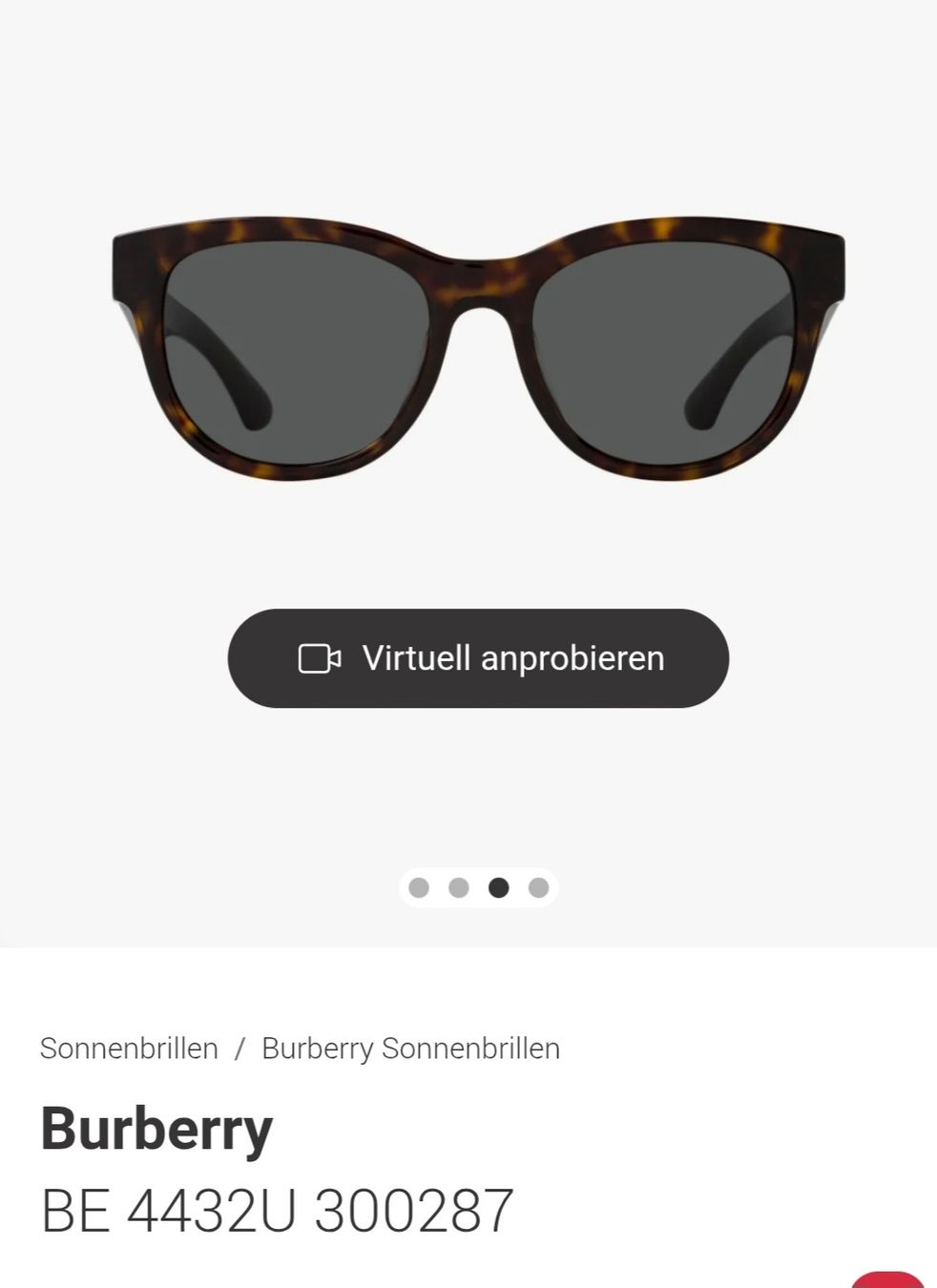 Burberry Occhiali & Lenti: burberry sonnenbrile – Nuovo e nell'imballaggio originale da St.Gallen venduto da big_tipp