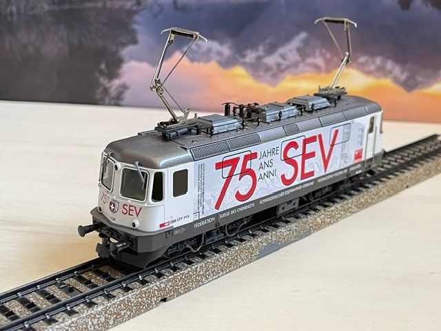 SBB/CFF/FFS Modellini di ferrovie: Hag 088 Lok Re 4/4" SEV SBB – Usato da Rüegsauschachen venduto da baum3415 5