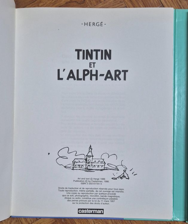 BD L'Œuvre Intégrale D'Hergé Tintin Et L'alph-Art | Kaufen auf