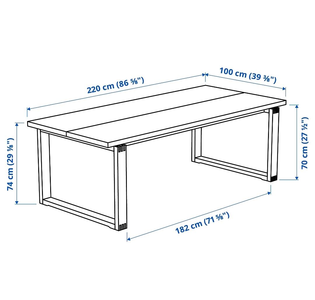 Tische: Esstisch dunkelbraun IKEA MÖRBYLANGA – Gebraucht aus St. Gallen von janibus 5