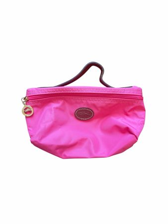 Trousse de toilette Longchamp rose état correct
