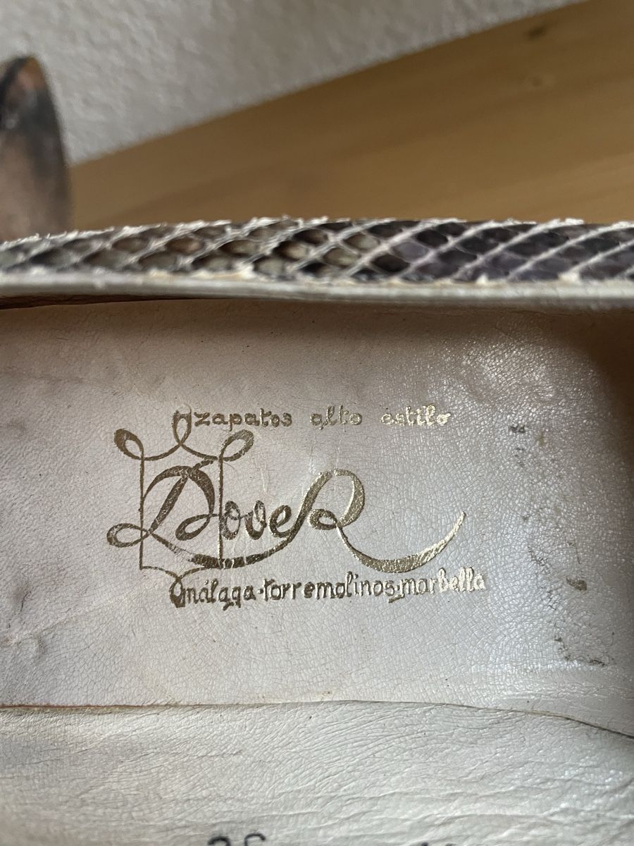 Scarpe da donna: Escarpins Dover taille 38, motif serpent ! – Usato da Martigny venduto da Lea_lucci 3