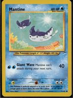 Mantine 74/105 Neo Destiny Pokemon