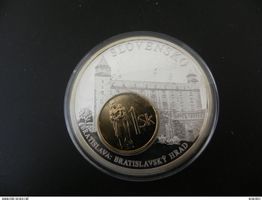Medaille Slowakei 1 Korun - Bratislava Hrad