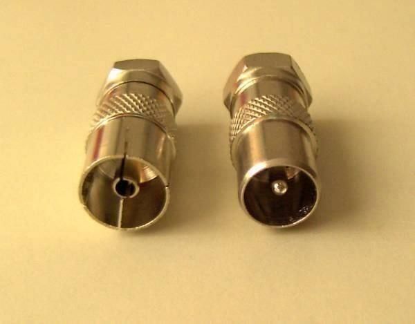 Cavi: Adapter Satellitenkabel/Antennenkabel – Nuovo (secondo la descrizione) da Basel venduto da Palmenland