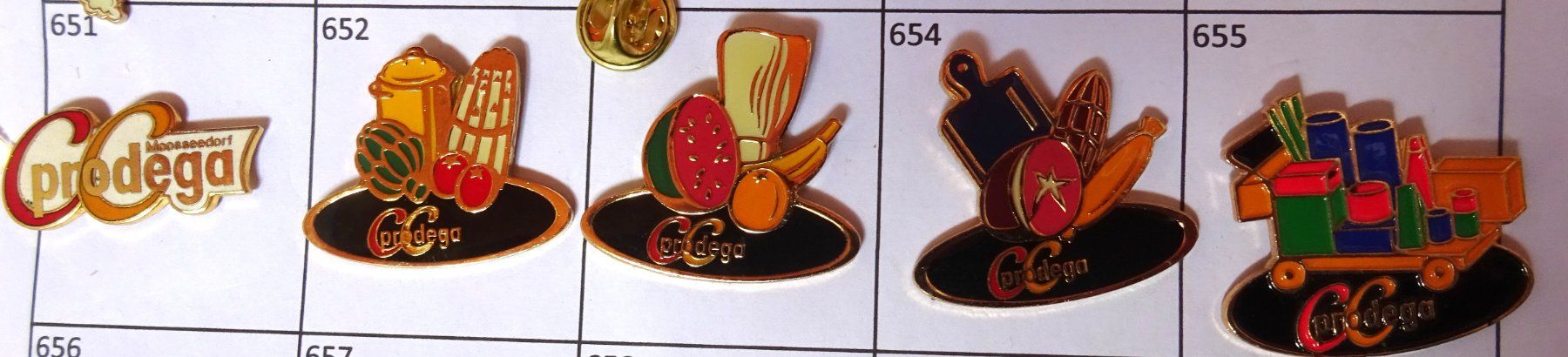 Placchette & Badge: 5 Pin Prodega   CC  Mooseedorf – Usato da Utzenstorf venduto da BUtter81