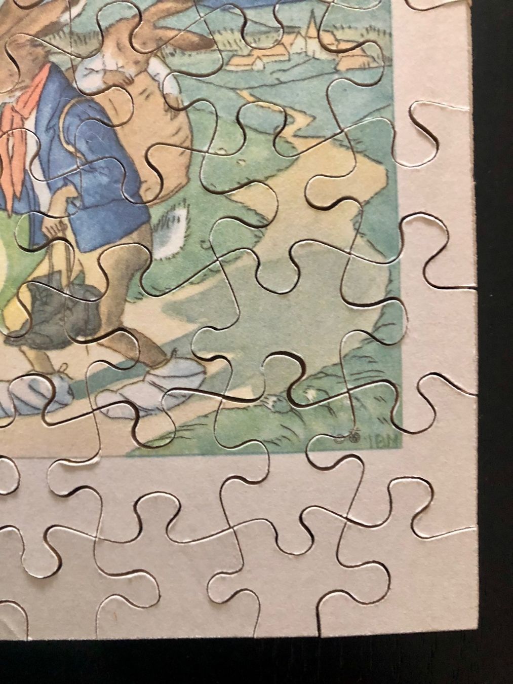 Puzzle: Osterhasen - Puzzle nach Ida Bohatta – Usato da Winterthur venduto da Barunggeli 3