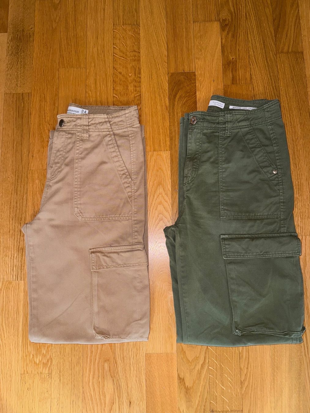 Hosen: 2 pantalons cargo – Gebraucht aus Cologny von PEACEANDLOVE
