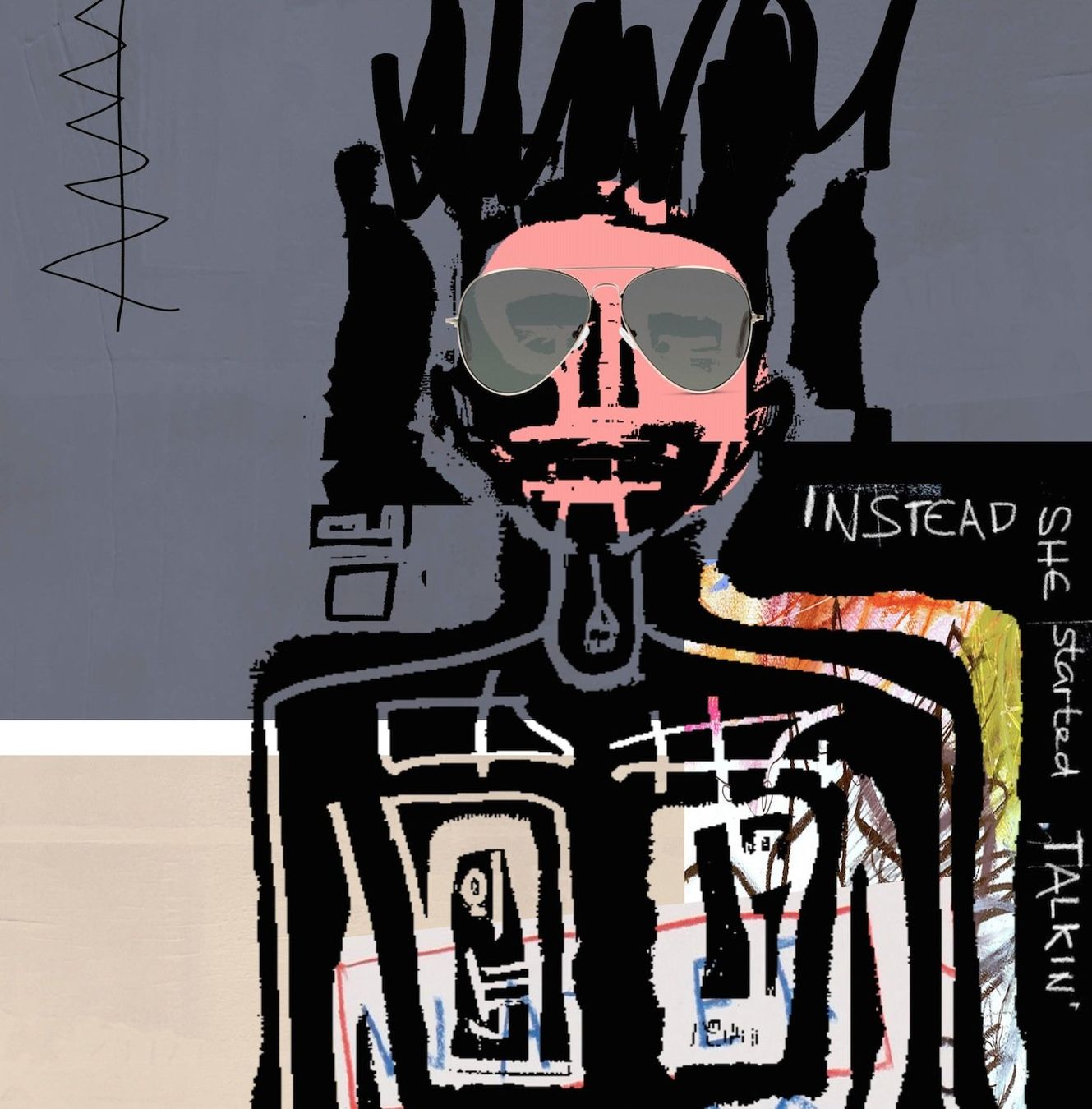 Poster & Bilder: Neo Expressionismus Pop Art Kunst Sherpa Tensing Modern Bild – Neu (gemäss Beschreibung) aus St. Niklausen LU von Stefan_Bammert_Art 1