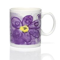 PAVA more flowers-purple Becher