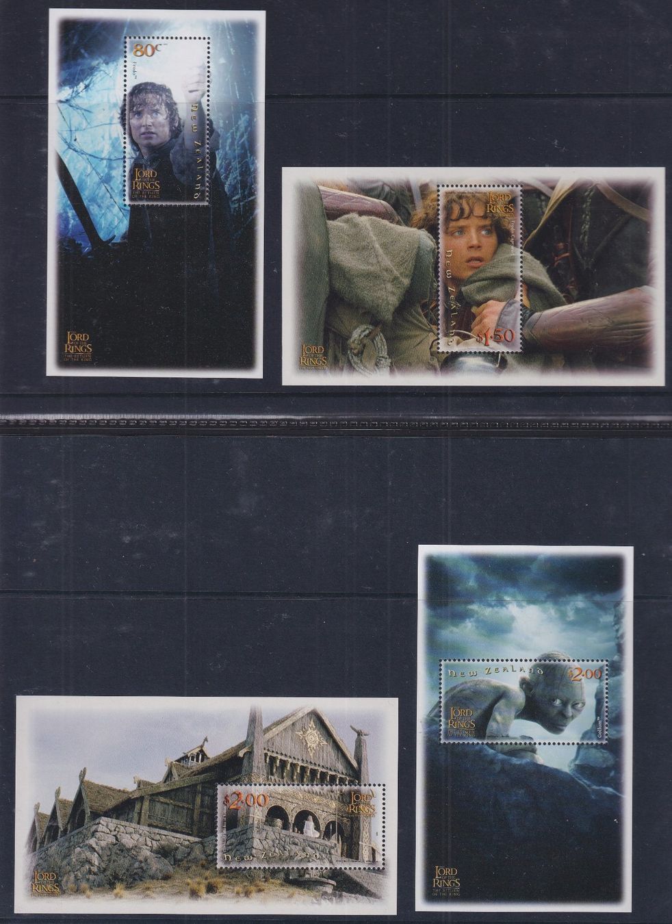 Alle Briefmarken: 2002, HERR DER RINGE Briefmarken aus Neuseeland postfrisch** – Gebraucht aus Sursee von Luzernerraute 3
