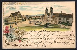 Litho Einsiedeln, Gasthaus z. d. Drei K