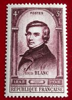 Briefmarken aus Frankreich Louis Blanc Ungestempelt
