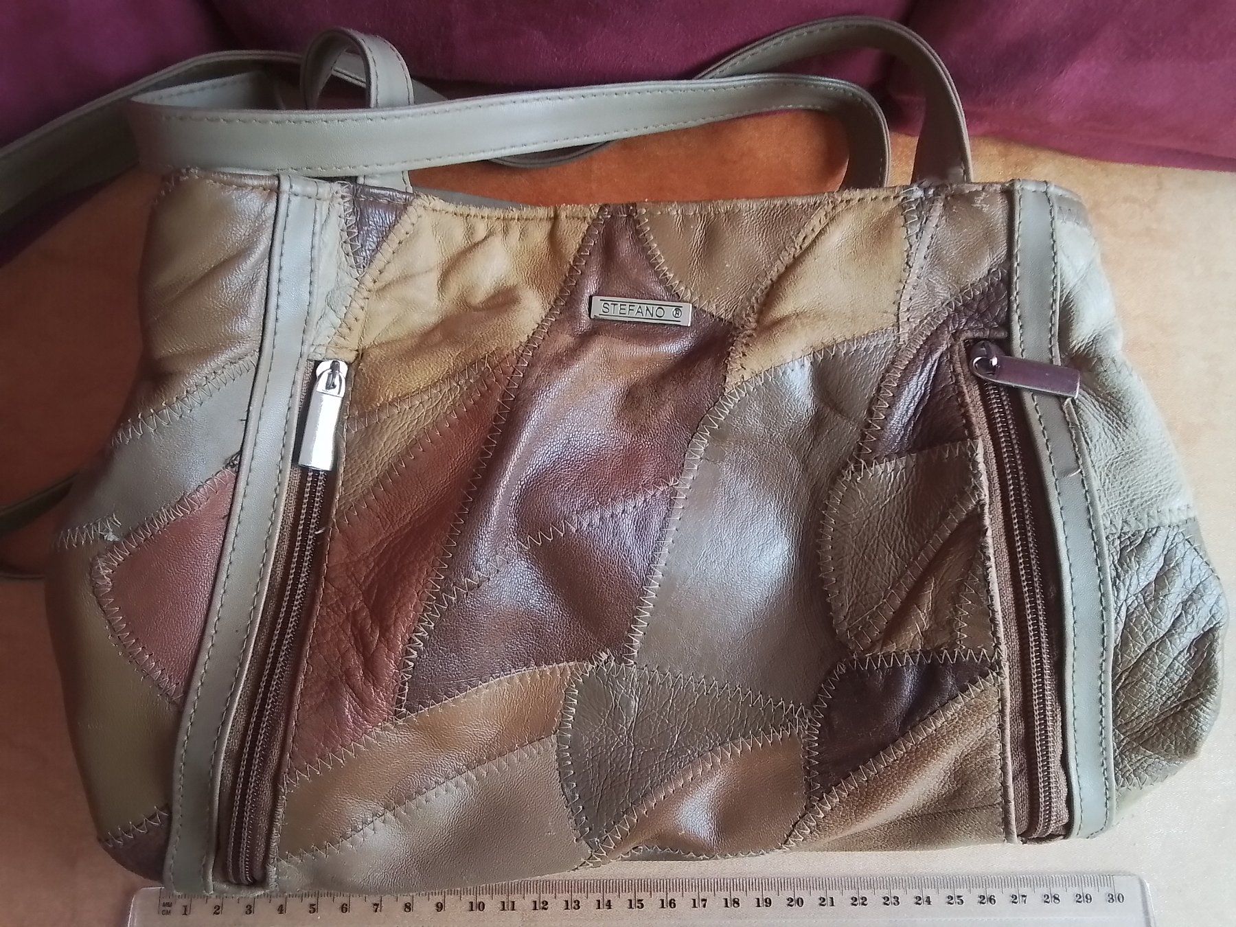 Borse da donna: echt Lederhandtasche STEFANO verschiedene Fächer, beschädigt – Usato da Oberurnen venduto da DVDL