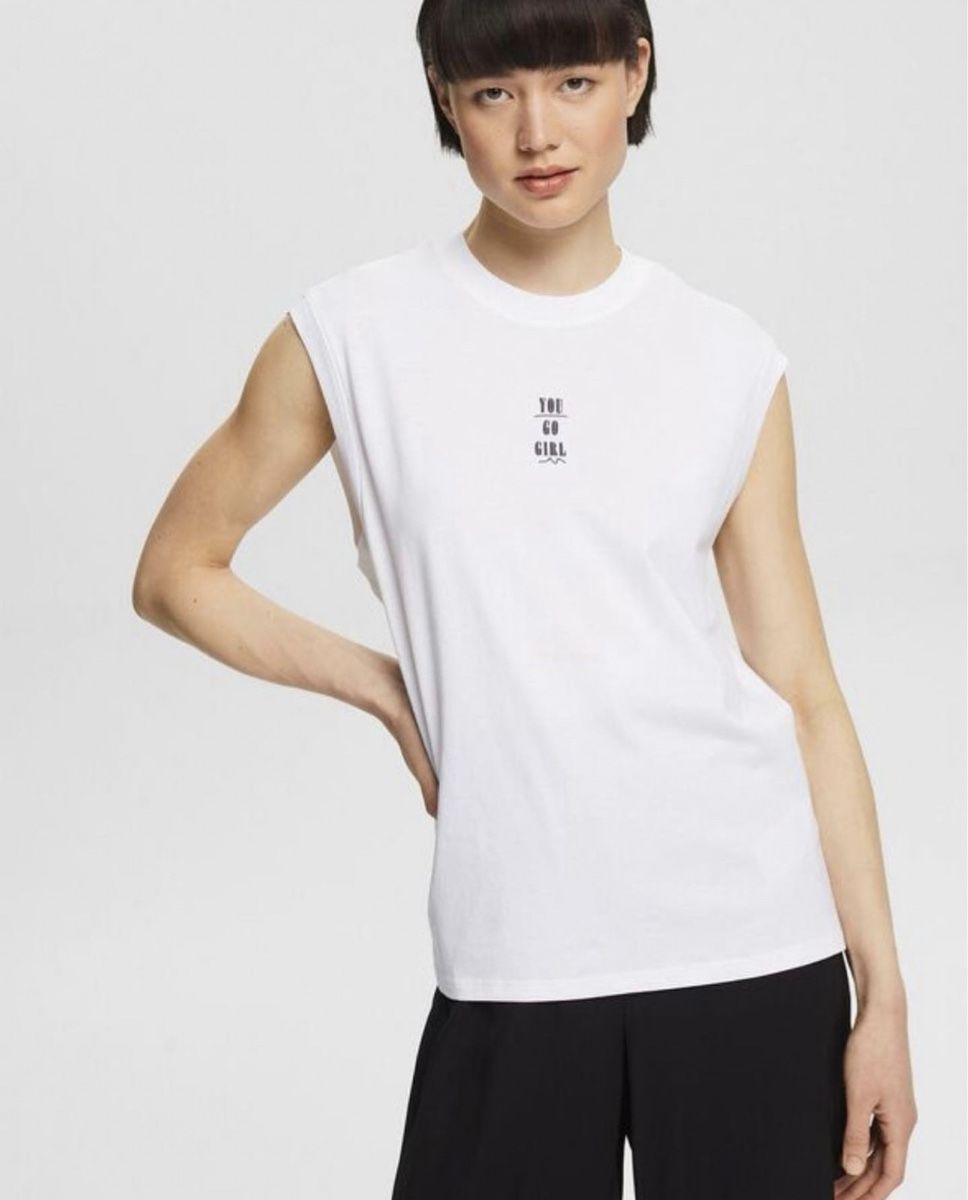 Esprit Tops: T-Shirt mit Print – Neu und originalverpackt aus Wittenbach von bes_k8vr