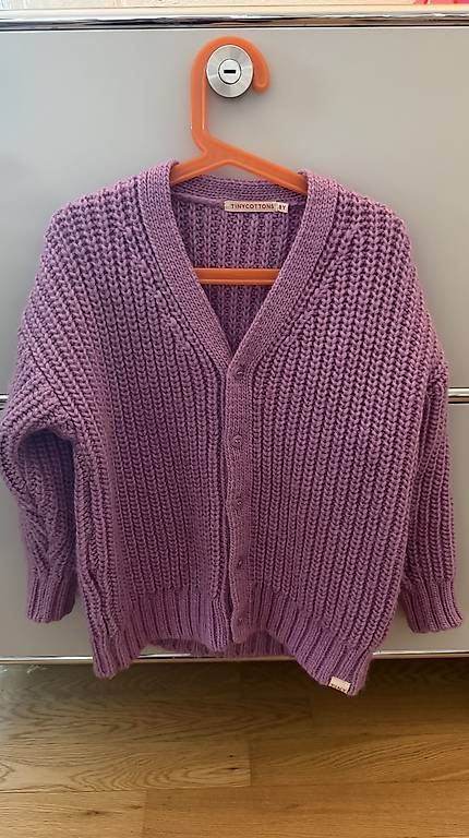 Tinycottons Maglioni & Felpe: Tinycottons Cardigan Strick 8y Flieder – Usato da Zürich venduto da hamtaro26