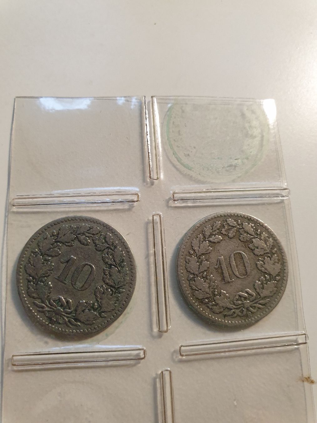 Tutti le monete: 2x 10erli von 1897 und 1902 – Usato da Würenlos venduto da calimero095 1