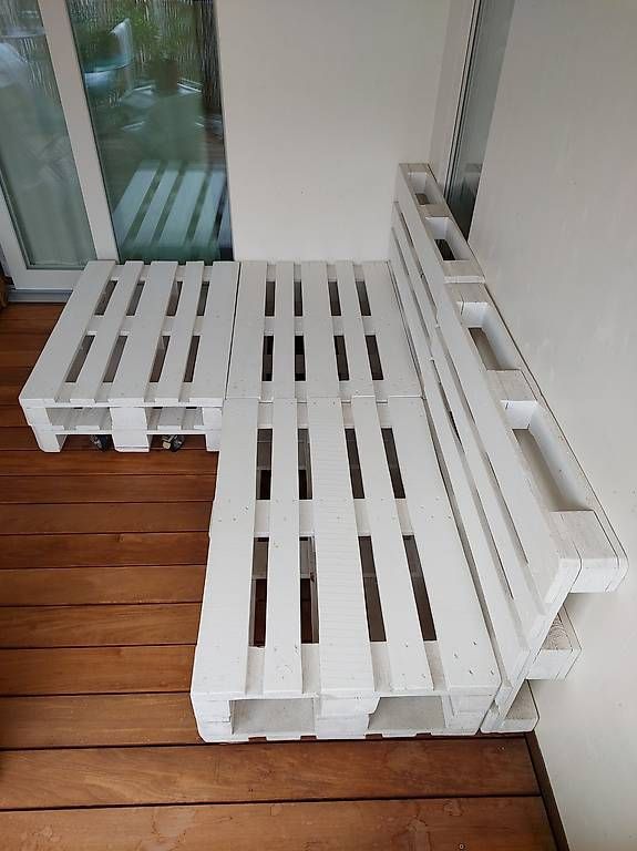 Sedie a sdraio: Palettenlounge mit Kissen – Usato da Aadorf venduto da andi-fux 3