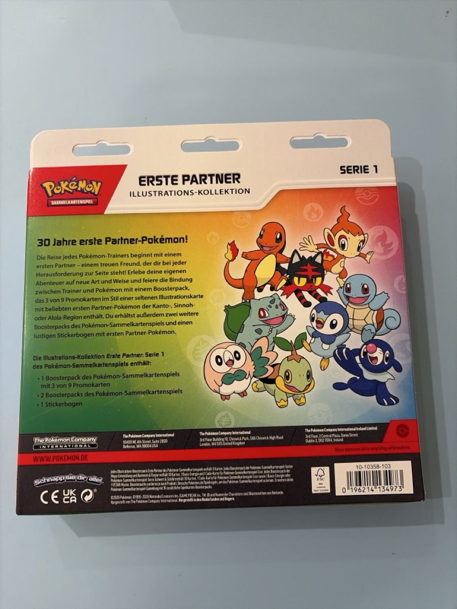 Pokémon Cartes à collectionner: Pokemon- Erste Partner Serie 1  – Neuf avec emballage d'origine à Riehen par nic_v5wc 1