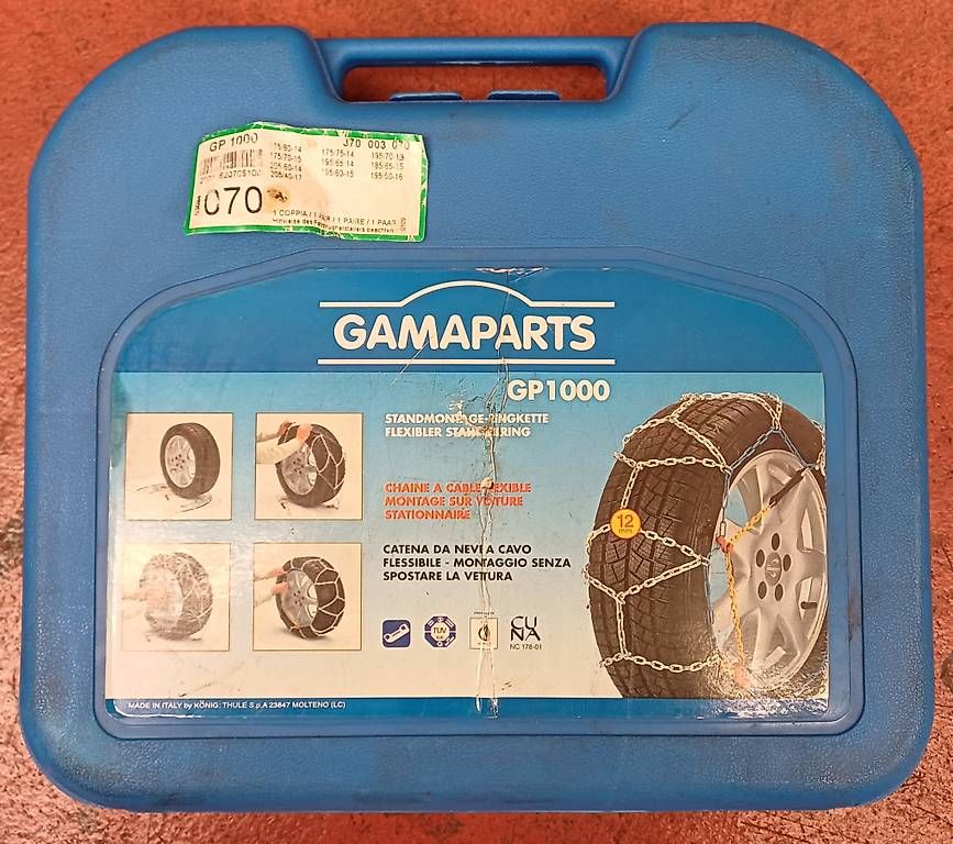 Schneeketten: Schneeketten Gamaparts GP1000 070 – Gebraucht aus Landquart von brax90