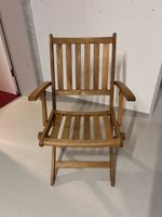 4 Akazien Klappstühle mit Armlehnen 