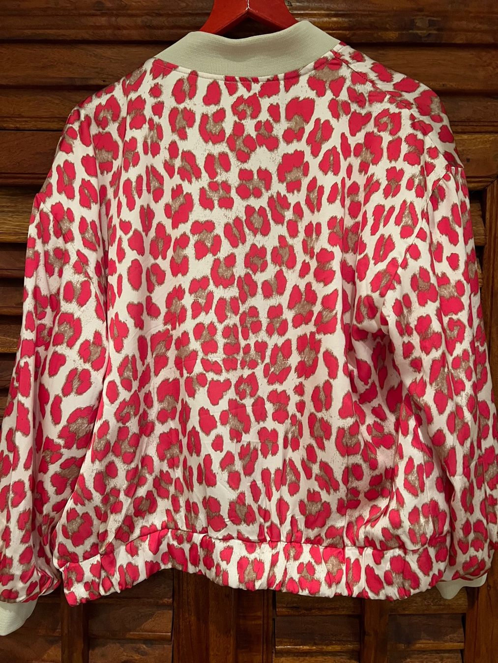 Giacche: Pink Leopard Jacke, Bomber Style NEU – Nuovo (secondo la descrizione) da Zürich venduto da Girasole232 3