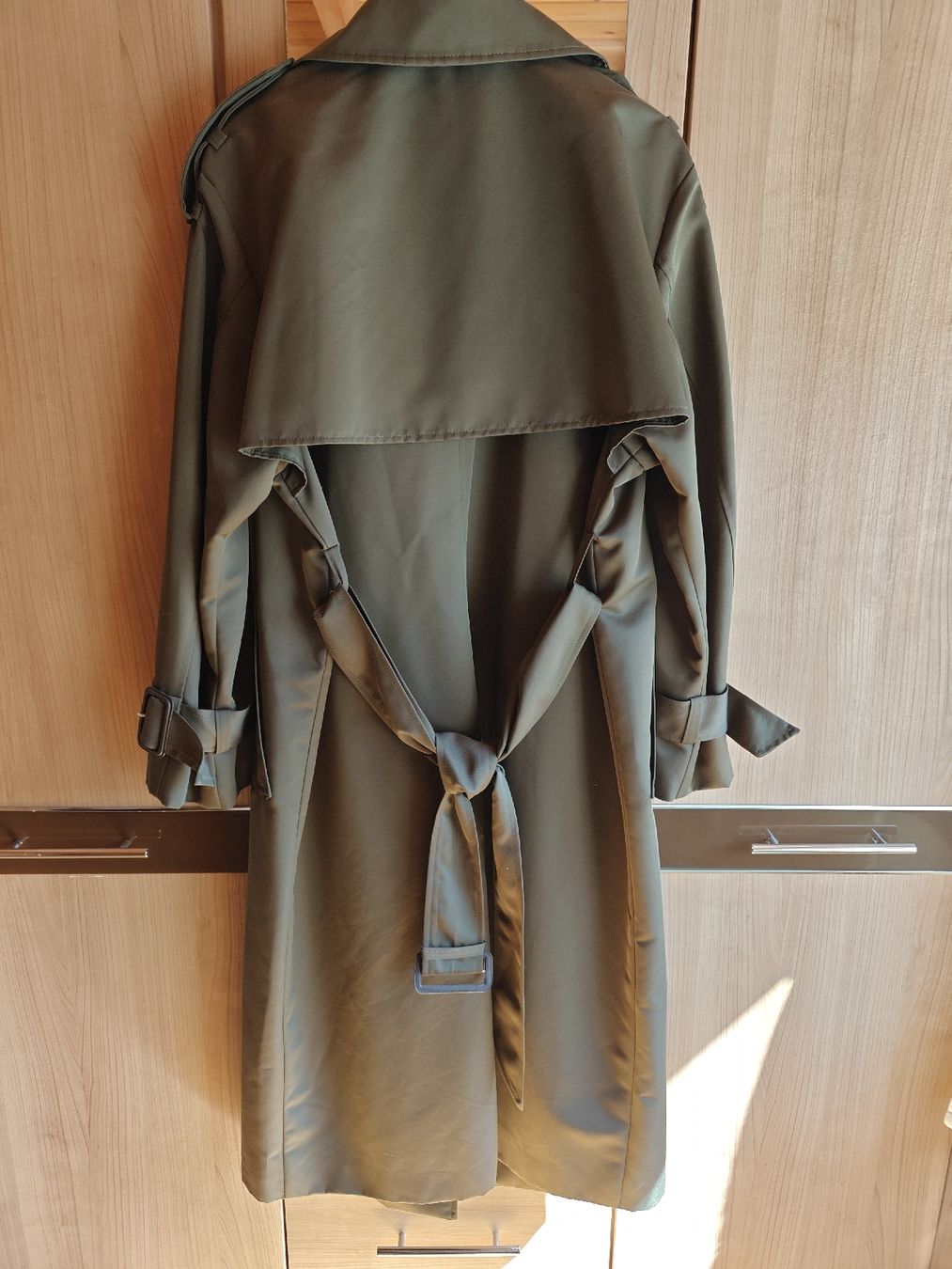 H&M Mäntel: Trenchcoat, Grösse L, Olive – Neu (gemäss Beschreibung) aus Wädenswil von alex-maxima 6