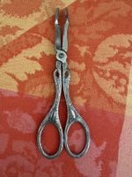 Zuckerschere Jugendstil verzierter Griff guter Zustand