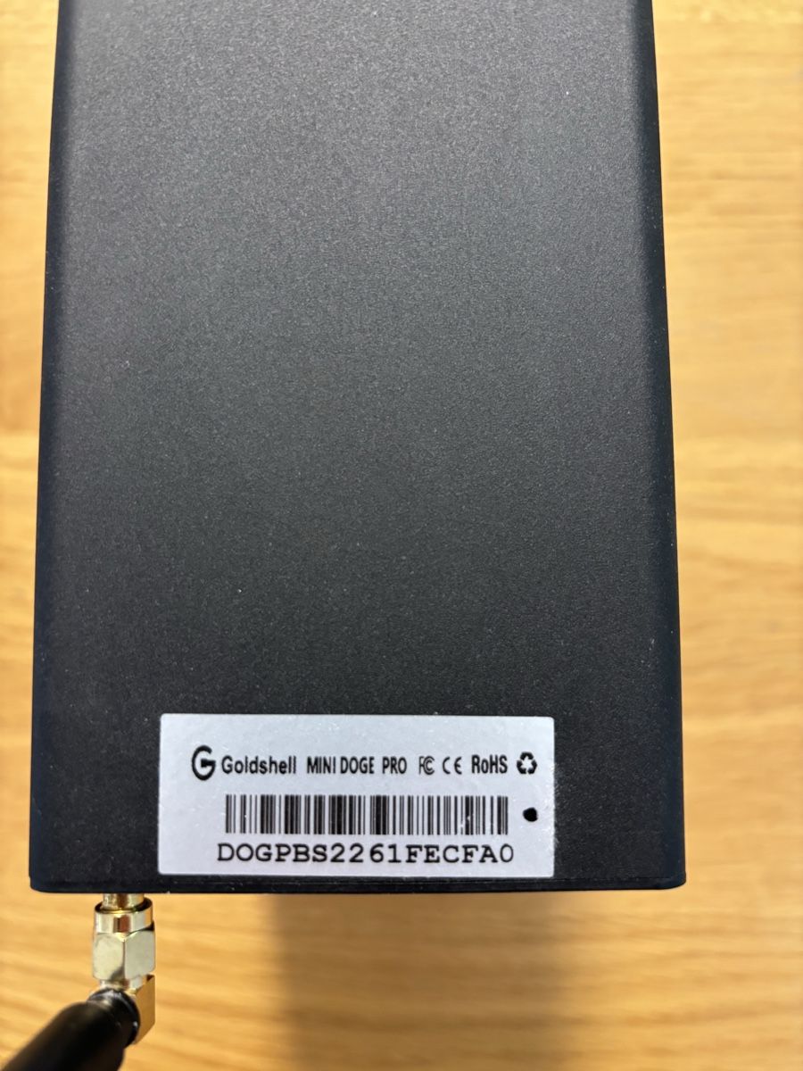 Goldshell Coin Miner: Goldshell Mini DOGE Pro ASIC Miner + Netzteil – Defekt aus Muri AG von Kev90_ 2