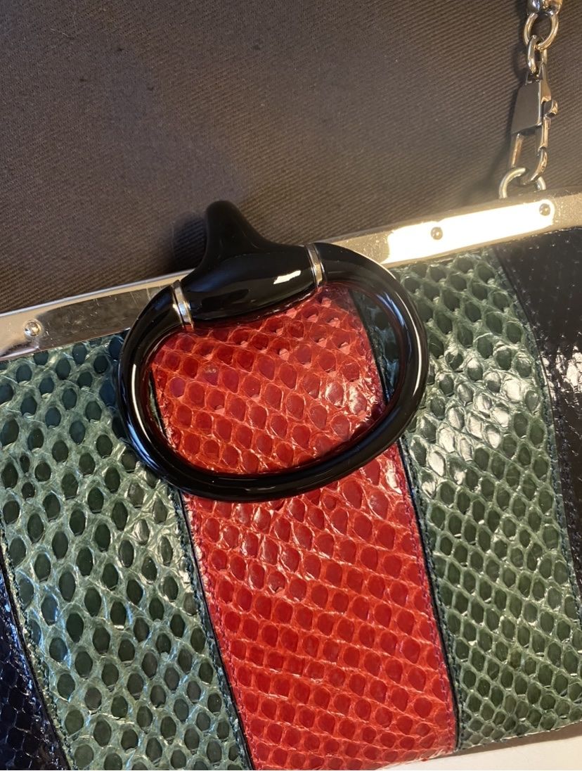 Gucci Borse da donna: Gucci Clutch in pitone – Nuovo (secondo la descrizione) da Mendrisio venduto da SGR85 5