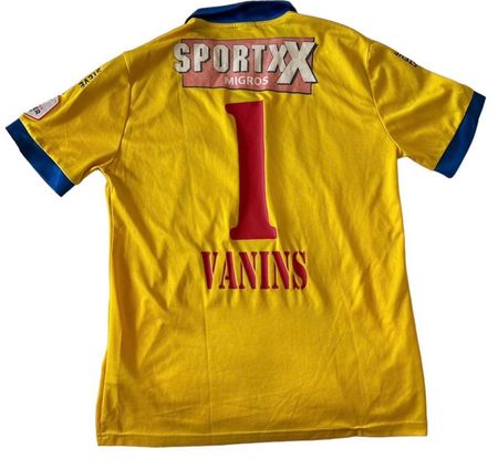 FC Sion Matchworn Trikot Maillot Vanins 2014/15