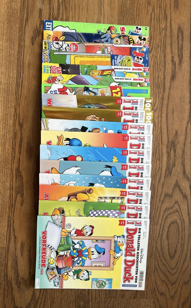 Fumetti: Donald Duck & Mickey Maus Comics 17x – Usato da Küsnacht ZH venduto da dps_mc9z