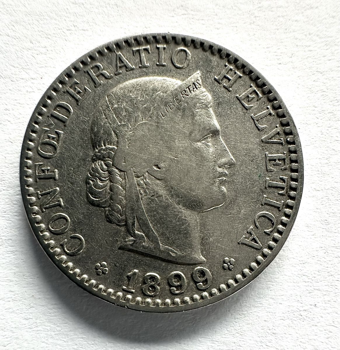 Tutti le monete: 20 Rappen 1899 – Usato da zollikon venduto da mme_kwf2
