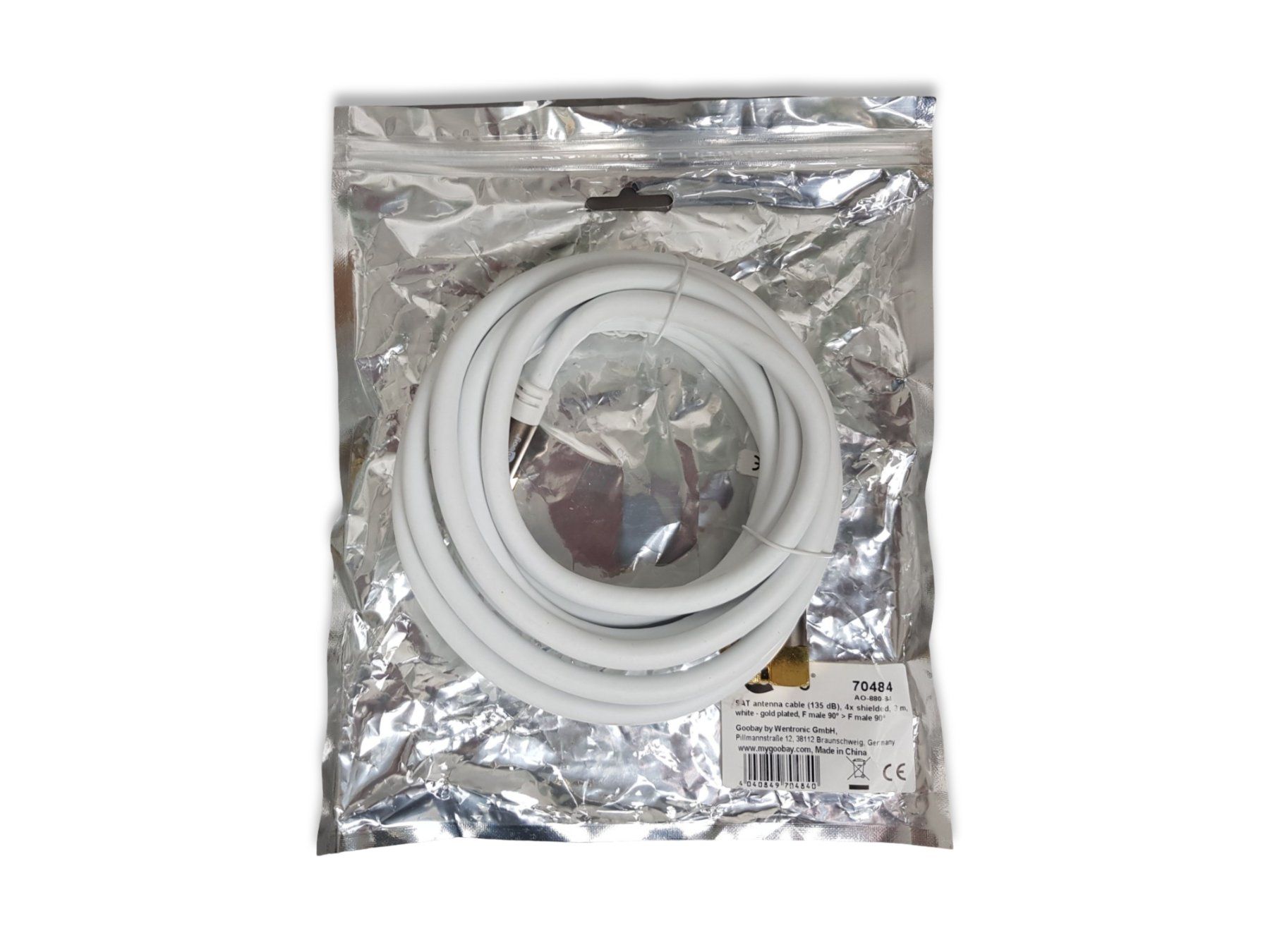 Cavi: GOOBAY Antennenkabel 3m – Nuovo (secondo la descrizione) da Suhr venduto da Restwert_Suhr