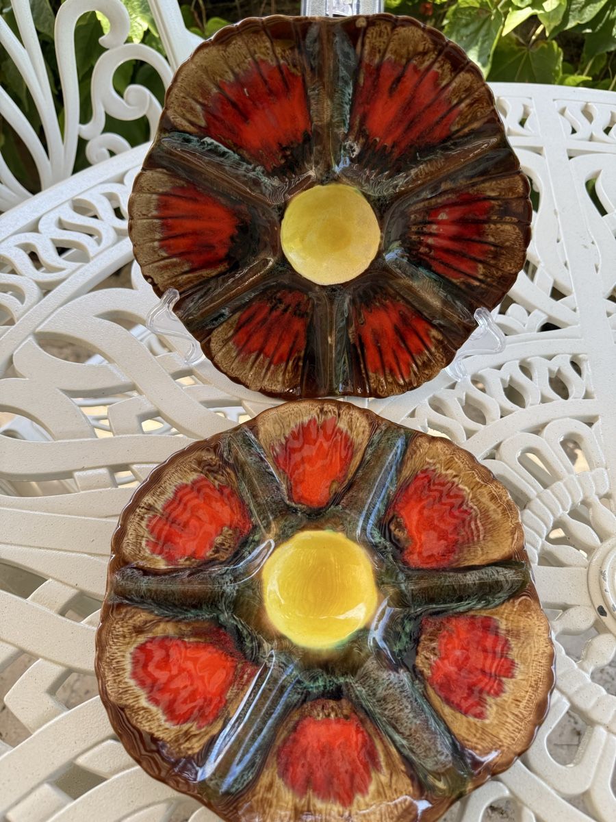 Teller: 2 Vallauris Austern Teller / Oyster Plate – Gebraucht aus Olten von ale_nb2x 9