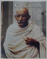 Ben Kingsley (1943) Schauspieler - sign. Grossfoto  GANDHI