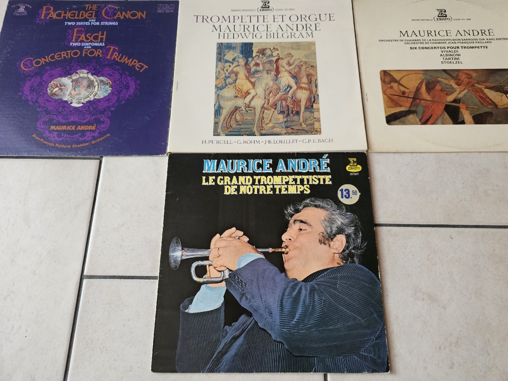 Dischi in vinile: 7x  Maurice André Schallplatten – Usato da Schneisingen venduto da backstore24 3