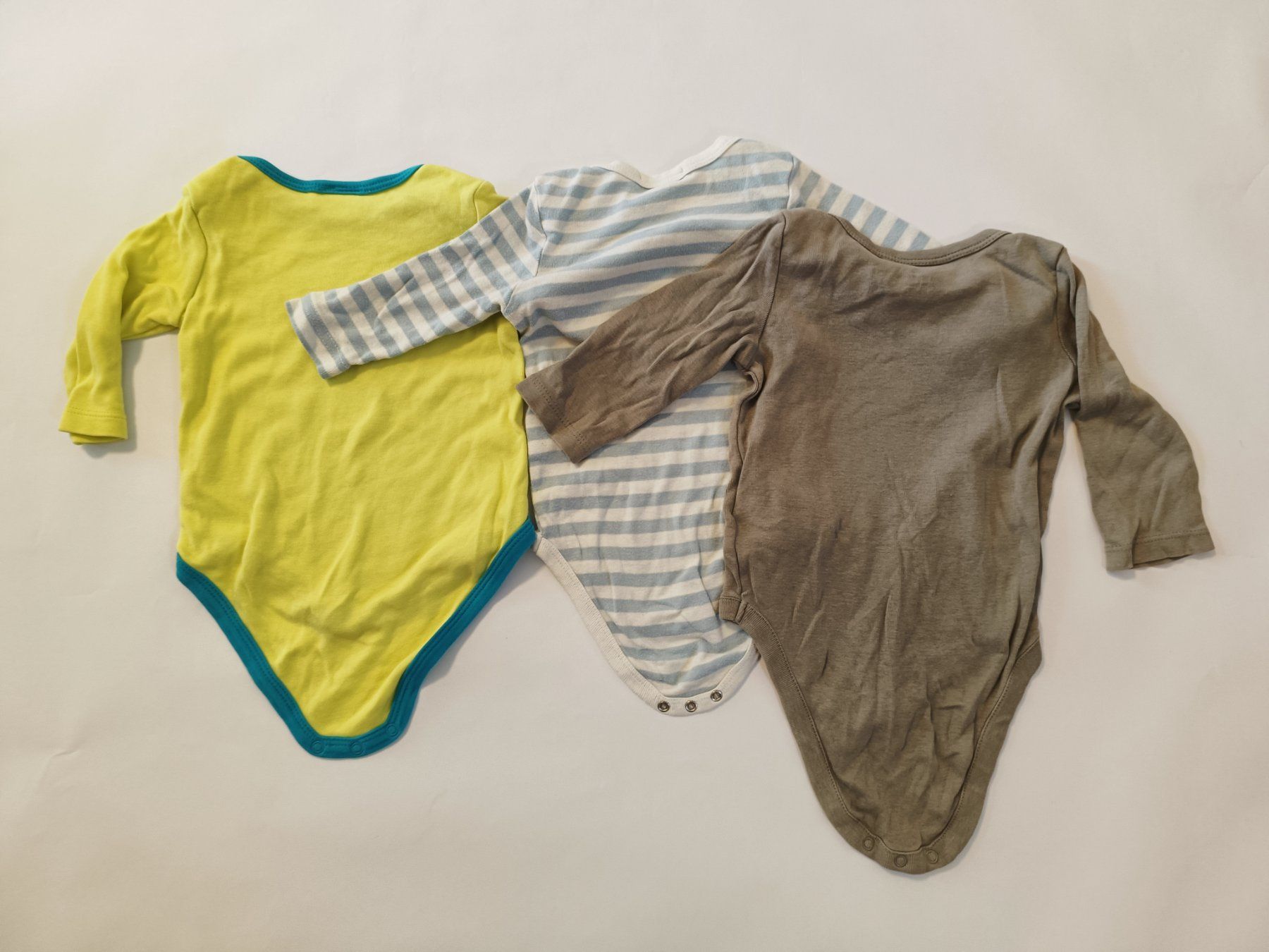 Unterwäsche: Baby 3x Langarm Body Gr 62/68 Set – Gebraucht aus Oberhofen Thun'see von cri_6md2 2