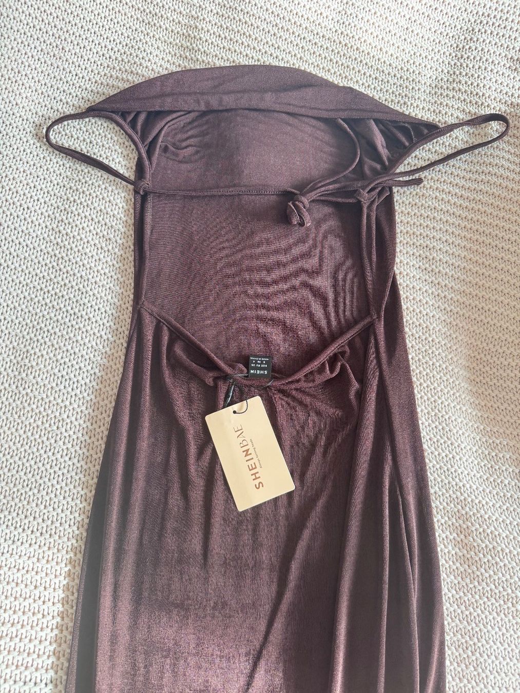 Shein Vestiti: Robe brune cocktail – Nuovo (secondo la descrizione) da Montreux venduto da Izapechee 4