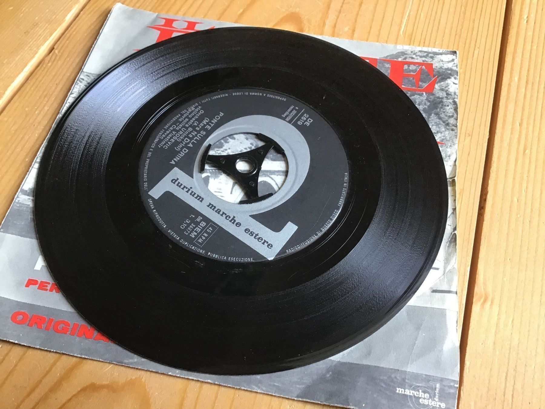 Dischi in vinile: single, Premio Nobel, il ponte sulla dri – Usato da liestal venduto da makai05 4