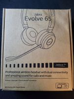 Jabra Evolve 65 Headset kabellos mit Tasche 