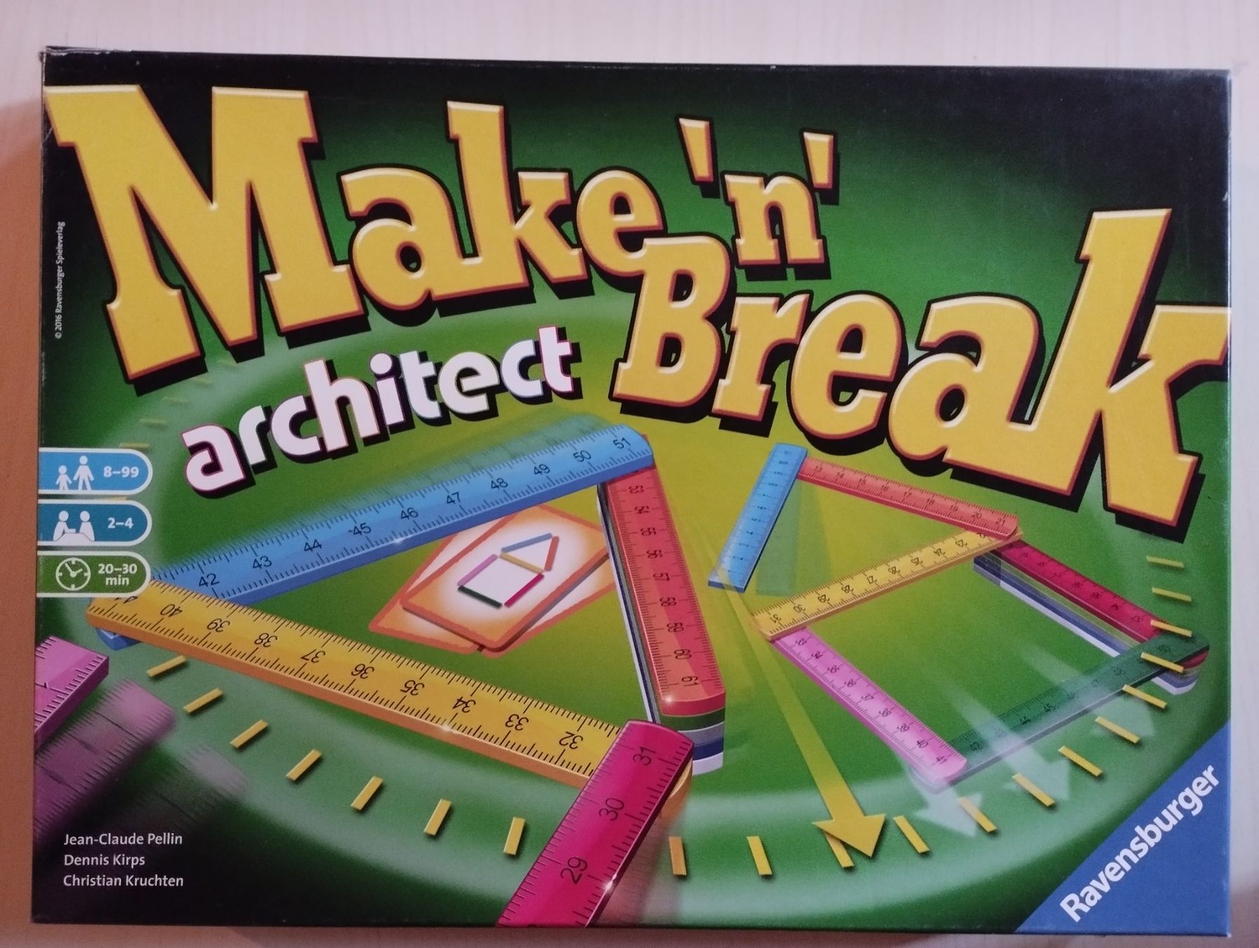 Ravensburger Giochi: Brettspiel Make 'n' Break Architect Ravensburger – Usato da Obermumpf venduto da amsi01