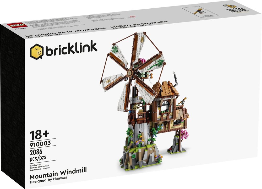 Lego Kit di costruzioni: LEGO Bricklink Mountain Windmill (910003) – Nuovo e nell'imballaggio originale da Uitikon Waldegg venduto da Thomyg
