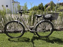 Velo Citybike inkl Korb, Helm und sicherheitsschloss