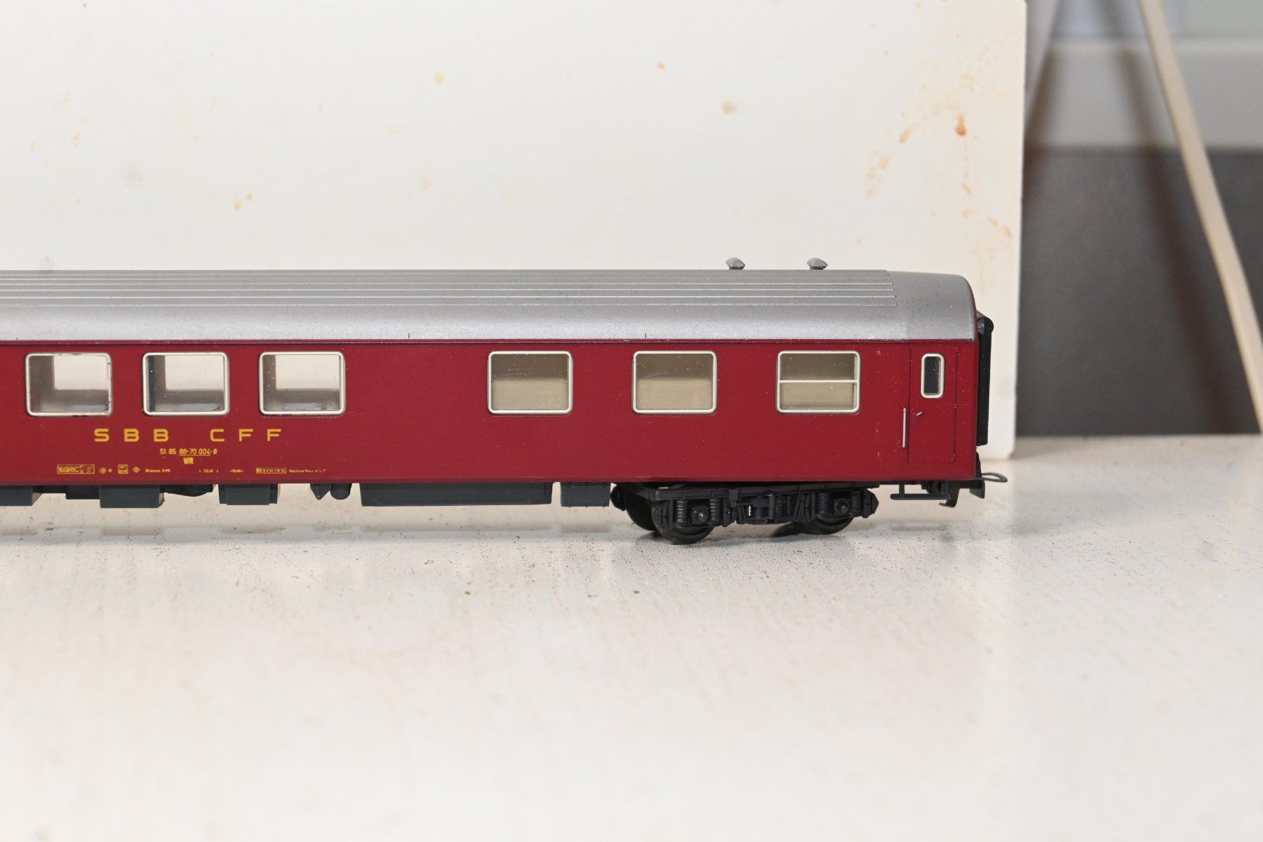 Liliput Modellini di ferrovie: SBB CFF Restaurant Wagen H0/DC Liliput – Usato da Laupen ZH venduto da Zmoewe 3