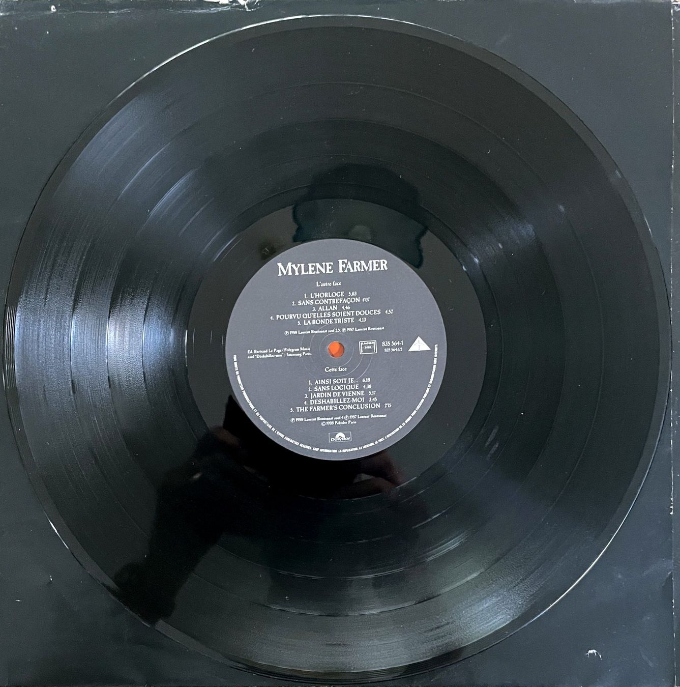 Dischi in vinile: Myléne Farmer - Ainsi soit je... – Usato da Savagnier venduto da Ne2065 2